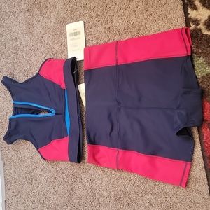 Fabletics 2 PC swim suit, S and M